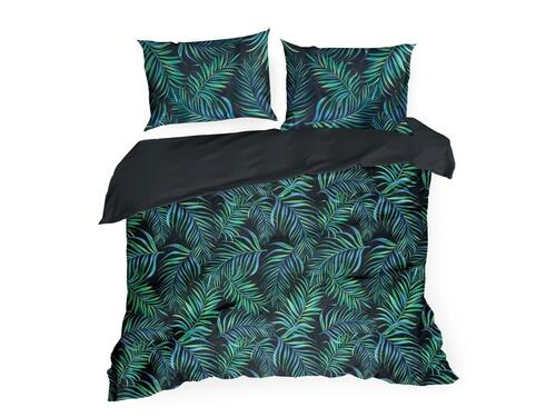 Obliečky na posteľ z mikrovlákna - Palms 1, prikrývka 220 x 200 cm + 2x vankúš 70 x 80 cm